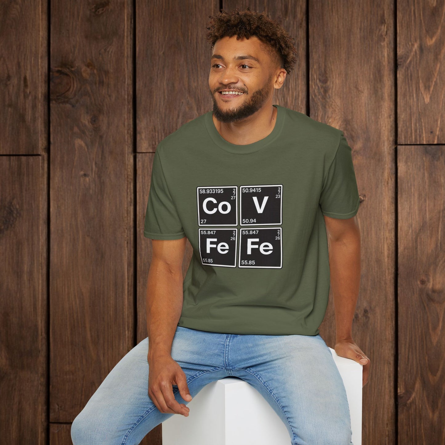Covfefe Periodic Table T-Shirt — Co V Fe Fe Chemistry Graphic Tee image 9