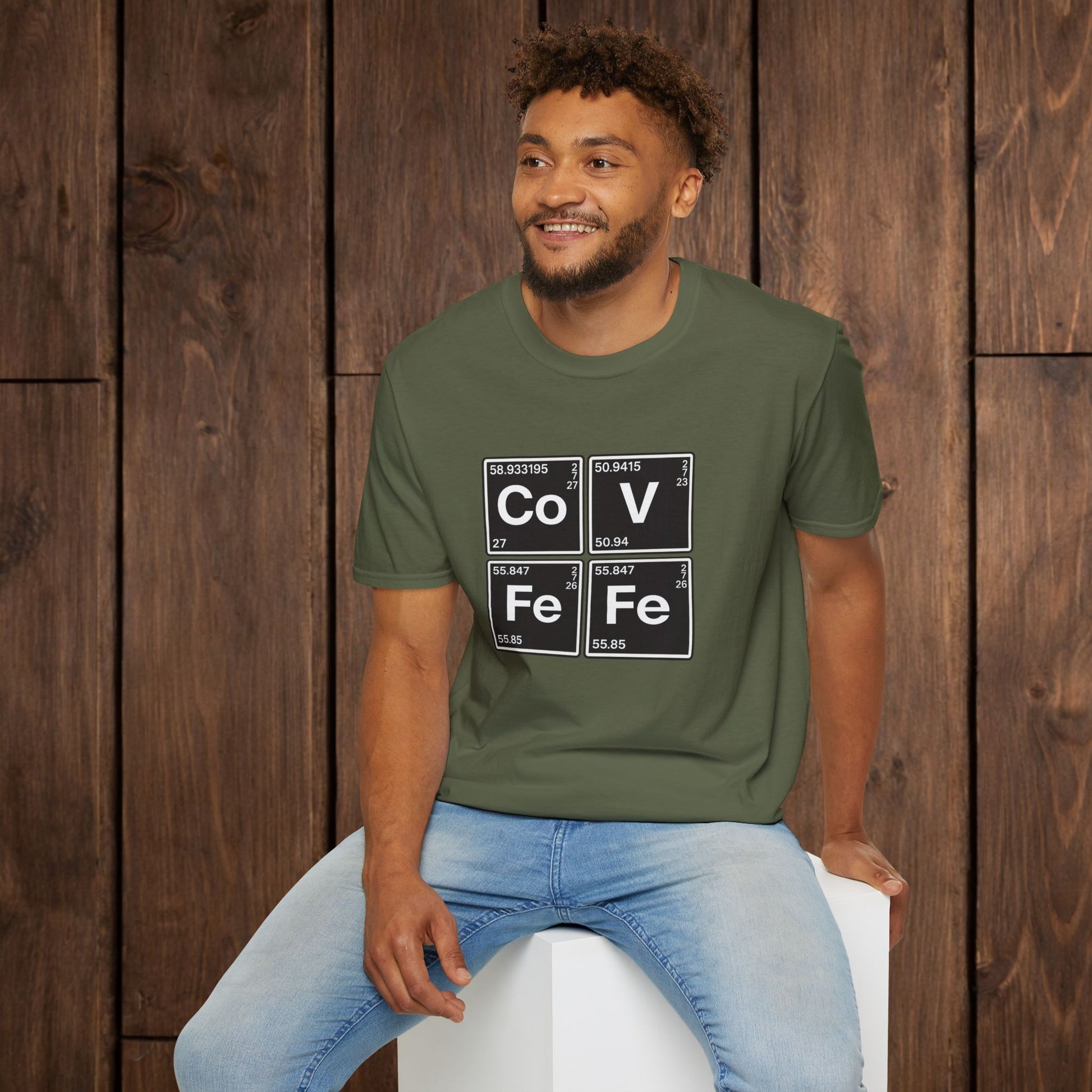 Covfefe Periodic Table T-Shirt — Co V Fe Fe Chemistry Graphic Tee image 9