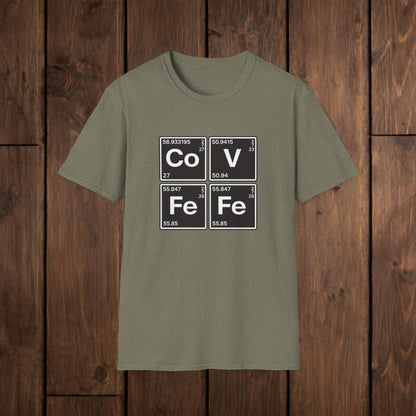 Covfefe Periodic Table T-Shirt — Co V Fe Fe Chemistry Graphic Tee image 7